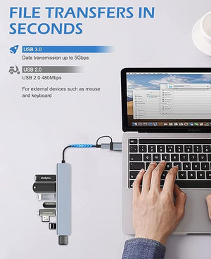 Go - Des - 7 - in - 1 USB Hub - Zambeel
