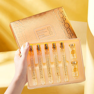 Gold Protein Peptide Kit Beauty Salon Skin Care Product Set Gold Thread Carving Liquid - Zambeel