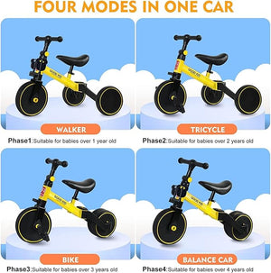 GOOD KID - 3 - in - 1 Toddler Tricycle - Zambeel
