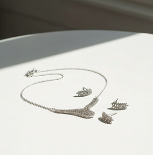 GraceLine Silver Jewelry Set - Zambeel
