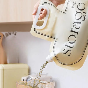 Grain Storage Bag Large Diameter Good Sealing Save Space Food Grade PE Material Rice Wheat Beans Household Kitchen Storage Tools Kitchen Gadgets - Zambeel