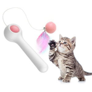 Gravity Funny Cat Stick Cat Toy - Zambeel