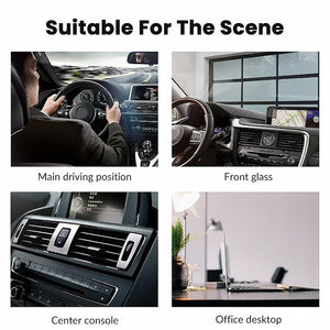 Gravity Magnetic Car Phone Holder Suction Cup Adjustable Universal Holder - Zambeel