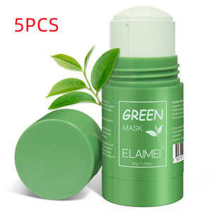 Green Tea Cleansing Blackhead Oil Control Acne Smear Mask - Zambeel