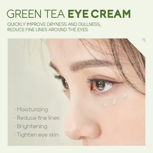 Green Tea Eye Cream Anti - Wrinkle Skin Care Korean Cosmetics - Zambeel