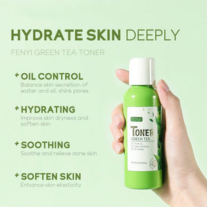 Green Tea Toner 100ml Moisturizing Lotion Skin Care Products - Zambeel