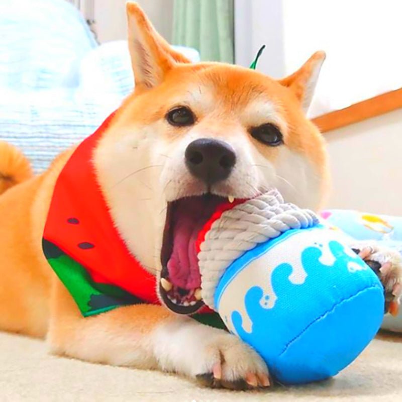Grinding Teeth Resistant To Bite Knot Pets To Relieve Boredom And Tease Cats Toy Small Large Dogs - Zambeel