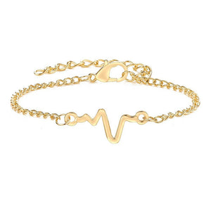 Guoxiu New Ins Simple ECG Lightning Bracelet - Zambeel