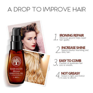 Hair Care Essential Oil Moroccan Is Soft And Smooth - Zambeel