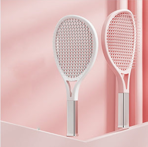 Hair Comb Tennis Racket Fluffy Combs High Skull Top Hair Artifact Airbag Cushion Massage Comb Barber Tools Hair Detangler Hairbrush For Thick Hair Self Cleaning Curly Hair Brush For Curly Hair - Zambeel