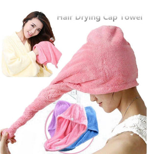 Hair Drying Cap Towel - Zambeel