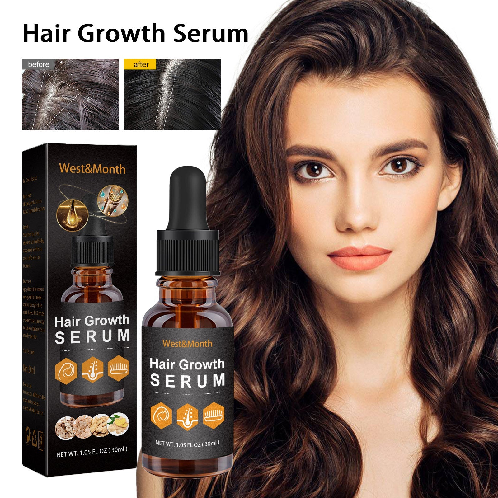 Hair Growth Repair Care Essential Oil - Zambeel