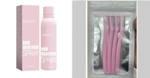 Hair Identifier Spray Set For Face Shaving Moisturizing Dermaplaner Spray For Face Shaving Skin Care - Zambeel