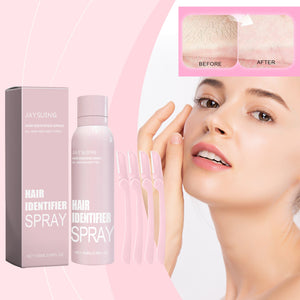 Hair Identifier Spray Set For Face Shaving Moisturizing Dermaplaner Spray For Face Shaving Skin Care - Zambeel