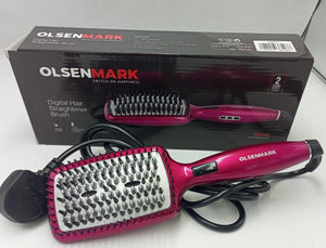 Hair Straightener Brush Comb - Zambeel