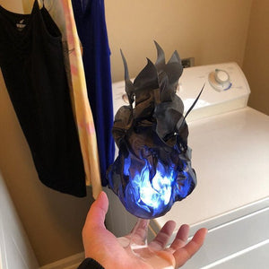 Halloween Floating Fireball Flame Ornaments Creative Props Party Role Playing Halloween Party Decoration - Zambeel