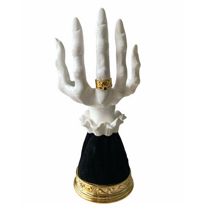 Halloween Palm Tray Candle Holder Halloween Witch Palm Candle Holder Decoration Home Decor - Zambeel
