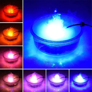 Halloween Pumpkin Smoke Witch Bucket Color Changing Lights - Zambeel