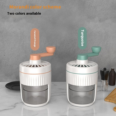 Hand - cranked Ice Shaving Machine Small Household Ice Crusher Hand - cranked Smoothie Machine Hail Ice Machine Kitchen Gadgets - Zambeel