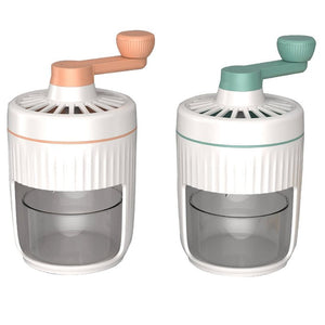 Hand - cranked Ice Shaving Machine Small Household Ice Crusher Hand - cranked Smoothie Machine Hail Ice Machine Kitchen Gadgets - Zambeel