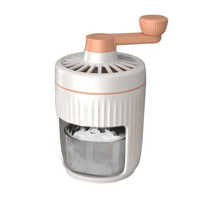 Hand - cranked Ice Shaving Machine Small Household Ice Crusher Hand - cranked Smoothie Machine Hail Ice Machine Kitchen Gadgets - Zambeel