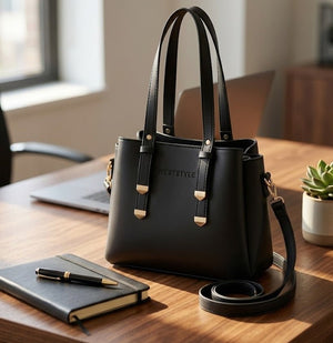 Handbag with Shoulder Strap - Zambeel