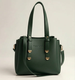 Handbag with Shoulder Strap - Zambeel