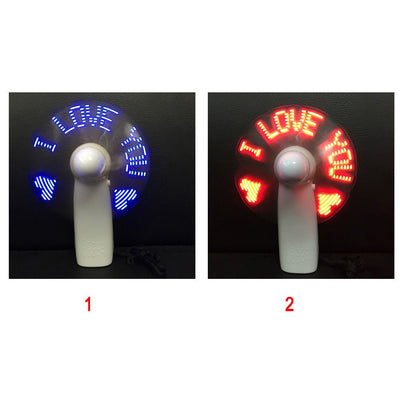 Handheld Flashing Fan - Zambeel