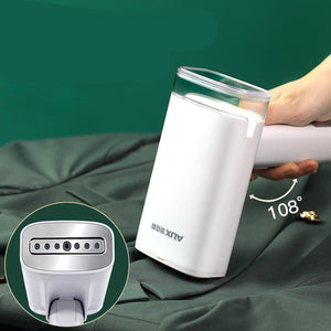 Handheld Hanging Ironing Machine Steam Iron Household Folding Small Portable Clothes Artifact Dormitory - Zambeel