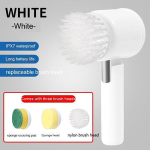 Handheld Multifunctional Electric Floor Cleaning Brush - Zambeel