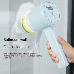 Handheld Multifunctional Electric Floor Cleaning Brush - Zambeel