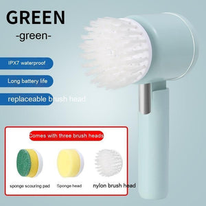 Handheld Multifunctional Electric Floor Cleaning Brush - Zambeel