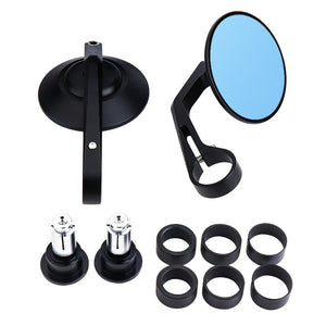 Handle Mirror Reflector Sports Car Rearvie CNC All Aluminum - Zambeel