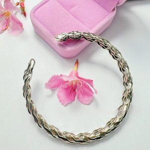 Handmade Braided Diamond - Shape Open - End Bracelet A Creative Retro And Fashionable Gift - Zambeel
