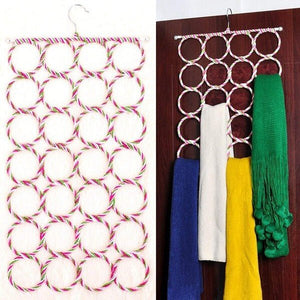 Hanging Scarf Organizer Rings - Zambeel