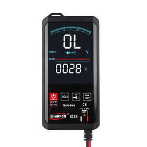 Hanyan 8136 Large - Screen Intelligent Digital Multimeter, Multi - Function Touch Screen, Digital - Analog Dual Display, Automatic Buzzer Recognition - Zambeel