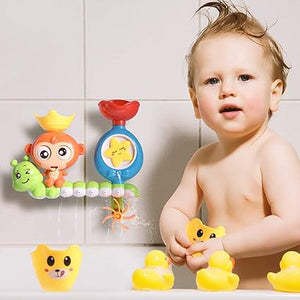 Happy Bath - Time Water Spray Bath Toy Set for Kids - Zambeel