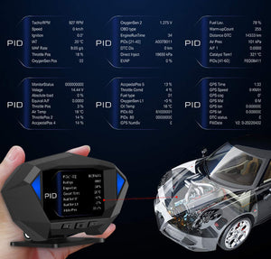 Hd LCD Instrument Vehicle HUD Head Display - Zambeel