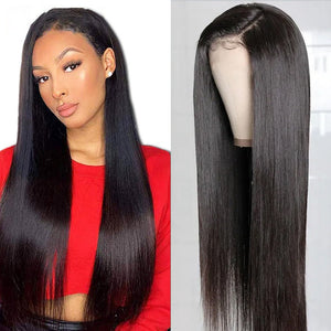 Headgear With Straight Human Hair - Zambeel