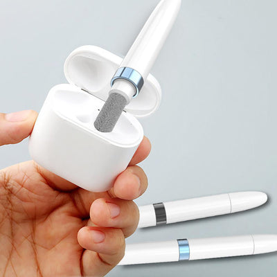 Headphone Cleaning Pen Earplugs Earbuds Mobile Computer Keyboard Cleaning Brush Kit - Zambeel