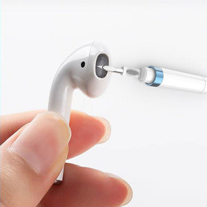 Headphone Cleaning Pen Earplugs Earbuds Mobile Computer Keyboard Cleaning Brush Kit - Zambeel