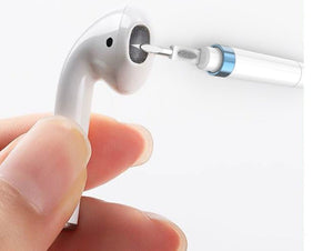 Headphone Cleaning Pen Earplugs Earbuds Mobile Computer Keyboard Cleaning Brush Kit - Zambeel