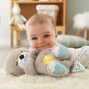 Heartbeat & Light - Up Belly Bear - Zambeel