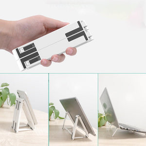 Heightening And Folding Three - in - one Multifunctional Computer Stand - Zambeel
