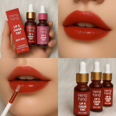 Heng Fang - Lip & Cheek Tint Dropper Set - Zambeel