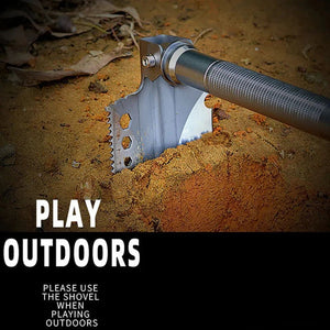 HEPU - 10 - in - 1 Multi - Purpose Survival Shovel Tool Set - Zambeel