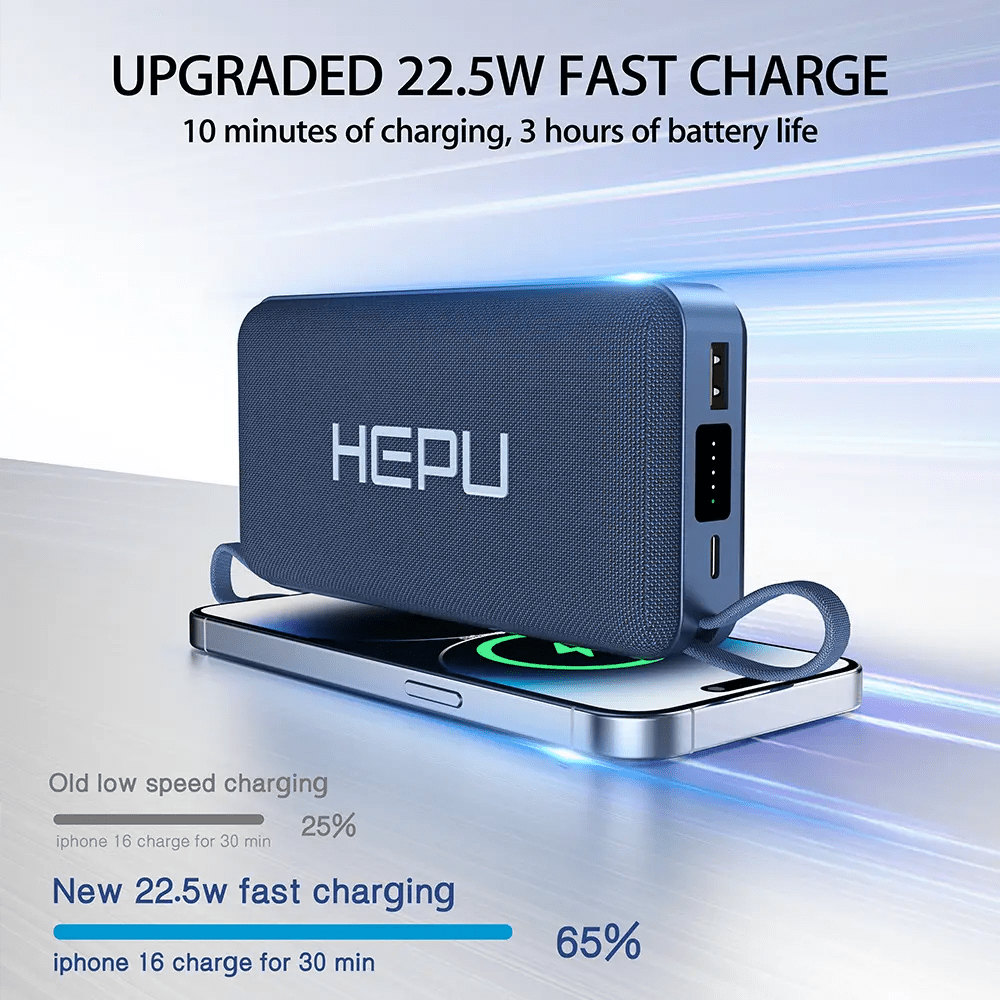 Hepu - Compact Power Bank - Zambeel
