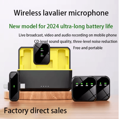 Hepu - Wireless Collar Microphone - Zambeel