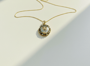 Heritage Oval Custom Photo Necklace - Zambeel