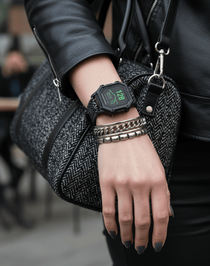 Herringbone Fabric Handbag - Zambeel